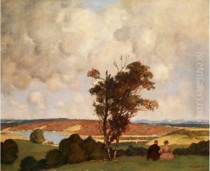 Blick Ins Isartal by Adolf Hengeler