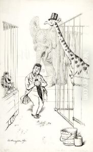 Im Zirkus by Adolf Hengeler