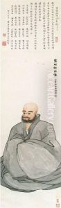 Portrait Of A Monk by Chen Hengke