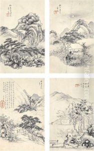 Landscape In The Style Of Ancient Masters