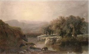 A Tranquil Stretch On The River by W.B. Henley