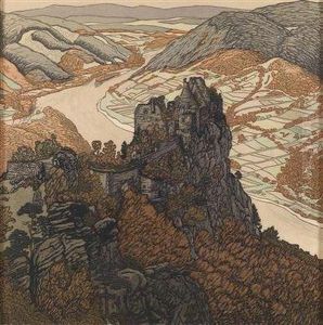 View Of The Wachau by Hugo Henneberg
