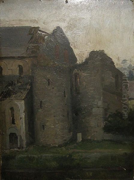 Ruine Te Hastiere. - view 1