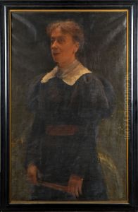 Portrait De Madame Hennebicq by Andre Hennebicq