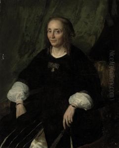 Portrait Of A Lady by Paulus Hennekyn