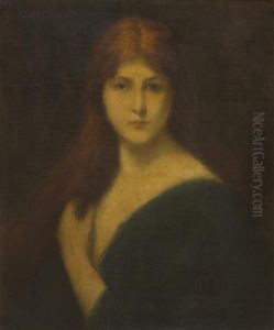 Portrait Of A Lady by Jean-Jacques Henner