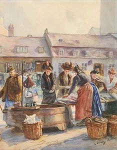 Am Fischstand Am Fischstand