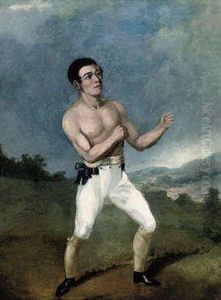 Johnny Hannan, The Boxer by John Henning