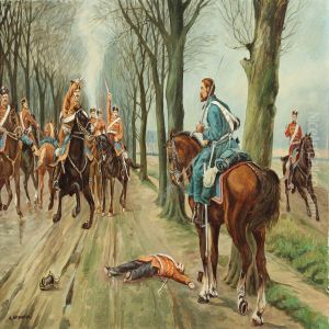 A Hero by Frants Peter Didrik Henningsen