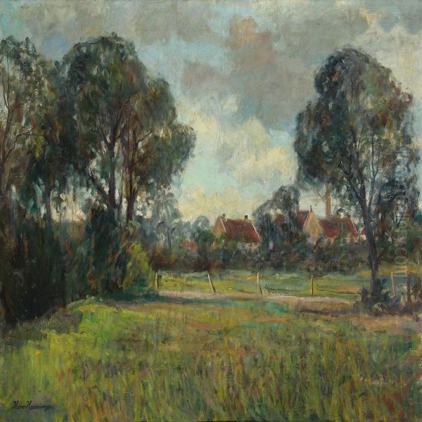 Landscape With Houses - view 1