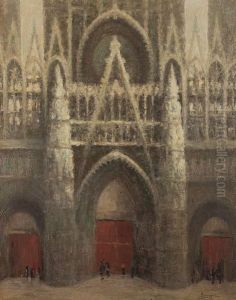 Le Portail De La Cathedrale by Narcisse Henocque