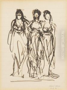 Three Graces by Robert Henri