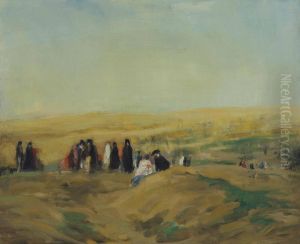 Procession In Spain by Robert Henri
