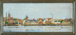 Habour Scenery From Korsor Town, Denmark by Marie Henriques