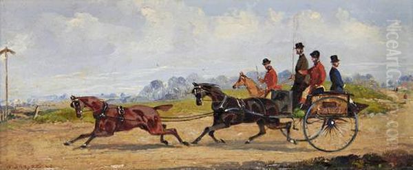 Tandem Driving, A Pair - view 1