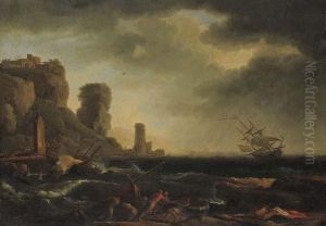 Pecheurs Et Marins Sur La Cote