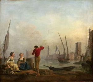 L'entree Du Port De Marseille. by Jean Henry D'Arles