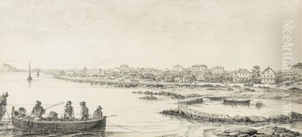 Le Port De St-raphael En 1885 - view 1
