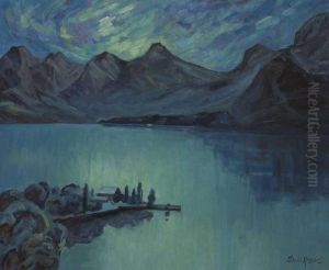 Lac D'annecy, The Alps by Grace Henry
