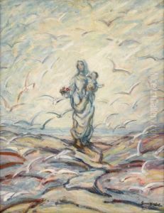 Madonna Of The Rocks by Grace Henry