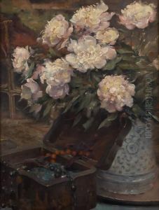 Pivoines by Moreau Henry