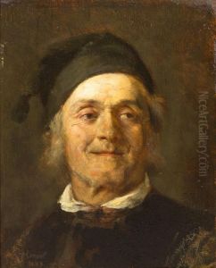 Portrait Of A Man by Wilhelm Hensel