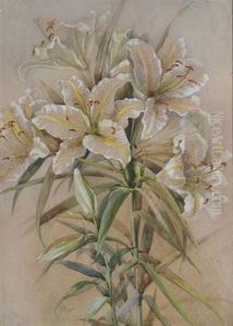 White Lilies by Marie Hensley
