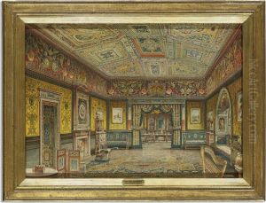 Decoration Of Two Reception Rooms by Walter Hensman Fl