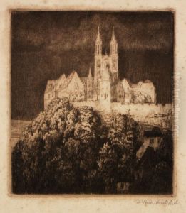 Der Burgberg Zu Meisen by Hans Rudolf Hentschel