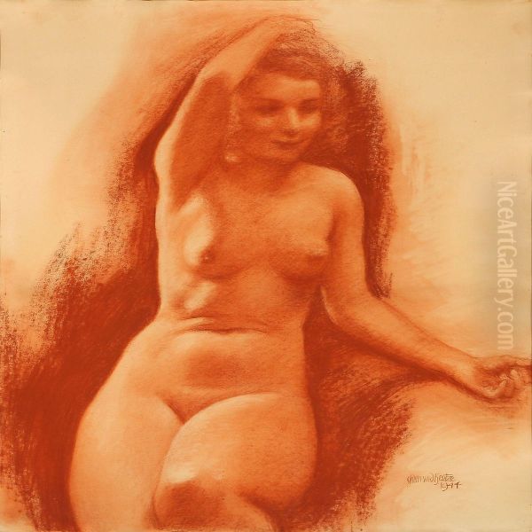Seated Model - view 1
