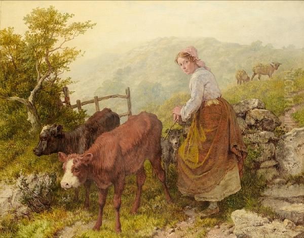 The Young Cow Girl - view 1