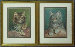 Tabby Kittens 
 A Pair by Wilson Hepple