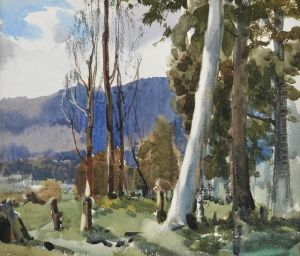 Landscape With Gums by Harold Brocklebank Herbert