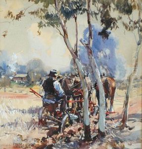 The Ploughman by Harold Brocklebank Herbert