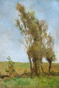 O.t. (pappeln Auf Dem Feld) by Thomas Ludwig Herbst