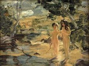 Sunny Childhood by Robert Duddingstone Herdman