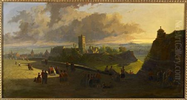 Stirling From The Castle Ramparts - view 1