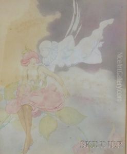 The Snow Flake And The Rose by Oliver Herford