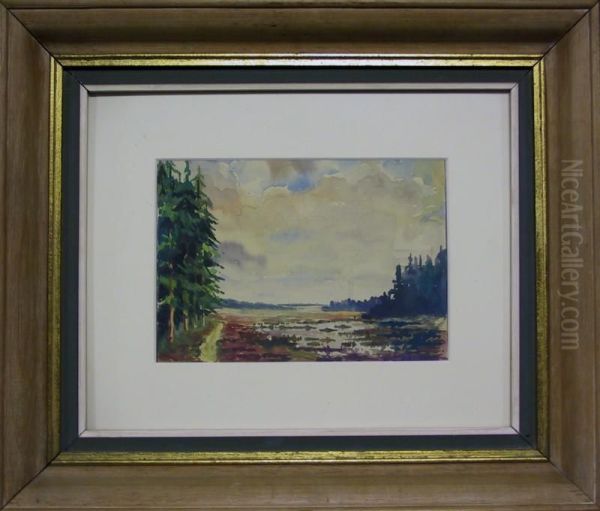 Category: Painting
 Description:landschap - view 1