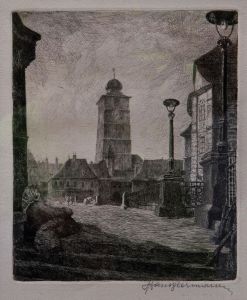 Drei Ansichten Von Hermannstadt by Hans Hermann