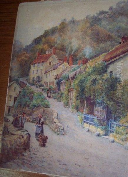 Hilly Street Scene - view 1