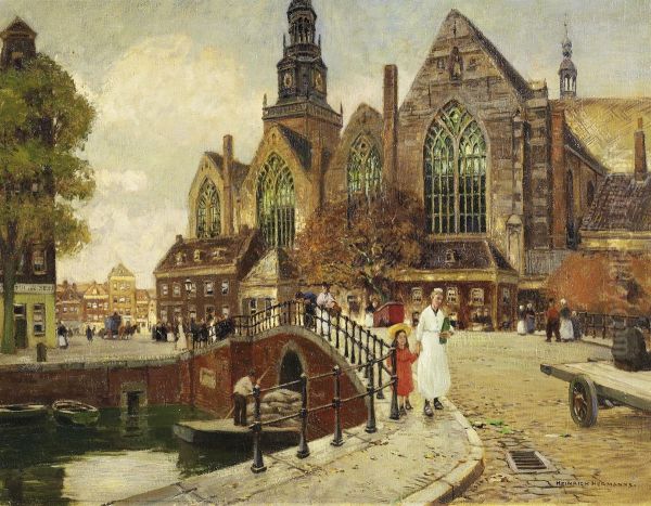 The Oude Kerk In Amsterdam - view 1