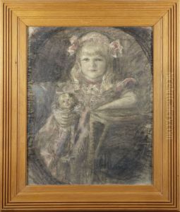 Portrattstudie Av Birgit Kullberg-mayer by Astrid Hermelin