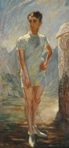 Portrait Of A Youth by Astrid Hermelin
