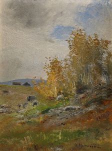 Landskap I Hostfarger by Olof Hermelin