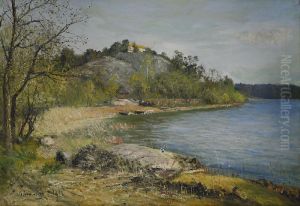 Utsikt Over Vartan Mot Stocksund by Olof Hermelin