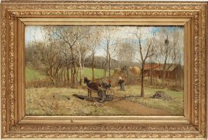 Landscape In Spring by Olof Hermelin