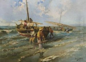 Regreso De La Pesca by Francisco Hernandez Monjo