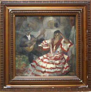 Escena Andaluza by Daniel Hernandez Morillo