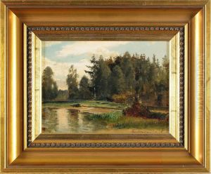Strandbild by Ferdinand Hernlund